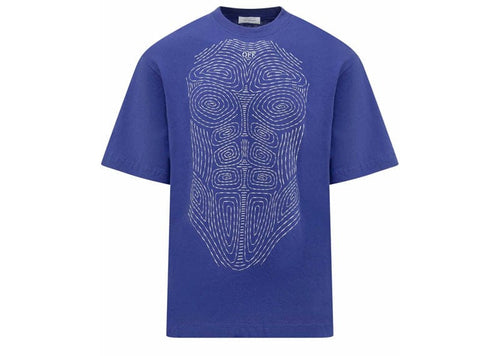 Off-White Body Stitch Skate Short Sleeve Tee Blue