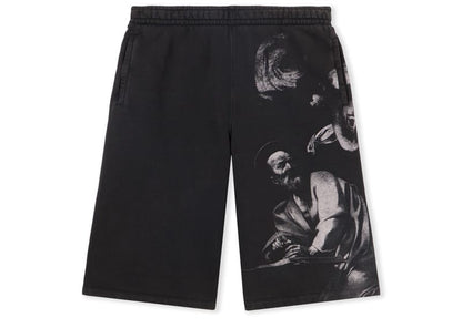OFF-WHITE Bw S.Matthew Over Sweatshorts Black/Grey