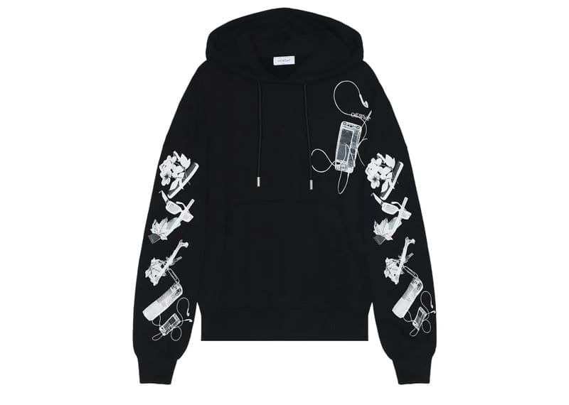 Off-White c/o Virgil Abloh™ Scan Over Hoodie Black