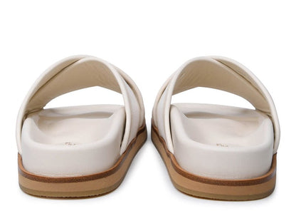 Off-White Cloud Criss Cross Slide Beige