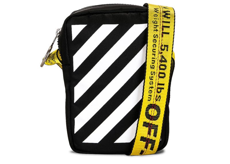 OFF-WHITE Crossbody Binder Nylon Black/White