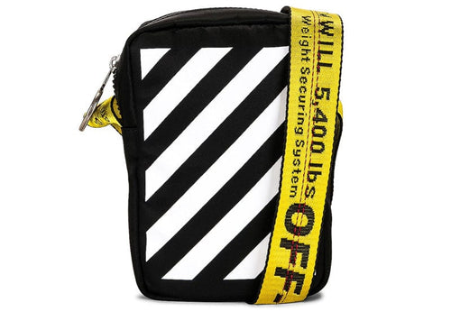 OFF-WHITE Crossbody Binder Nylon Black/White