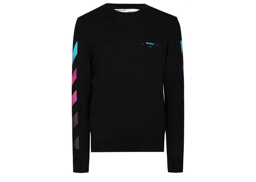 OFF-WHITE Diagonal Gradient L/S Tee Black
