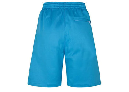 OFF-WHITE Hands Off Skate Track Shorts Blue