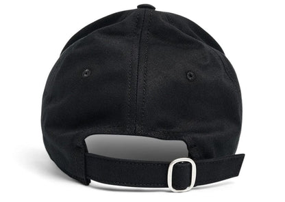 Off-White Logo-Embroidered Baseball Cap Black
