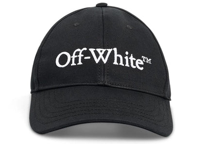 Off-White Logo-Embroidered Baseball Cap Black