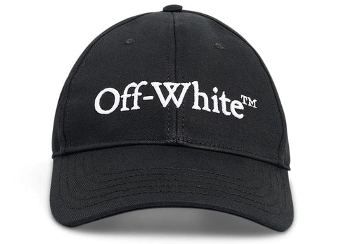 Off-White Logo-Embroidered Baseball Cap Black