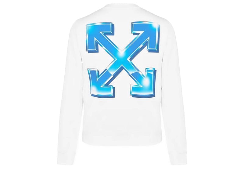 Off-White Metal Arrow Sweatshirt White/Blue