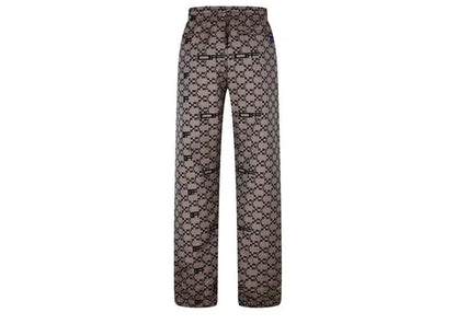 Off-White Monogram Allover Track Pants Camel Black