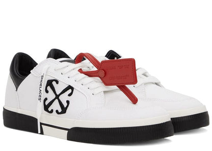 OFF-WHITE New Low Vulcanized White Black
