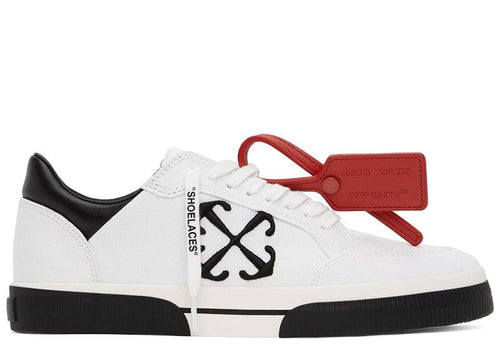 OFF-WHITE New Low Vulcanized White Black