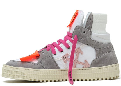 Off White Off Court 3.0 High 'White, Grey Pink'