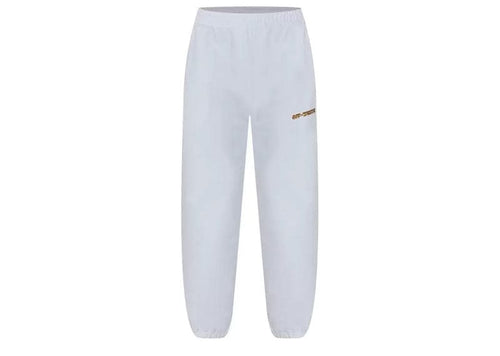 Off-White Orange Metal Arrows Sweatpants White
