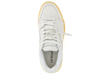 Off White Out Of Office Calf Leather Sneaker White/Gold