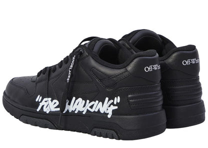 Off-White Out Of Office OOO Low Tops For Walking Black