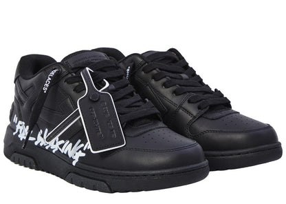 Off-White Out Of Office OOO Low Tops For Walking Black