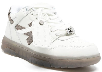Off-White Out Of Office OOO Metal Low Top White/Gray (Women's)