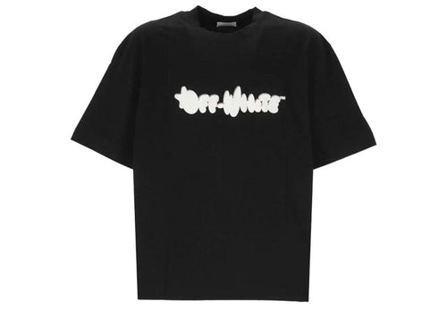 OFF-WHITE Puffy Type Skate Tee Black White