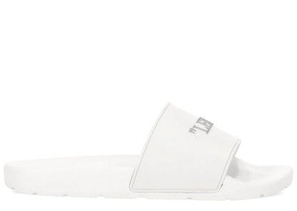 OFF-WHITE Quote Rubber Slides White