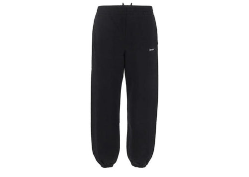 Off-White Scribble Diag Slim Sweatpants Black