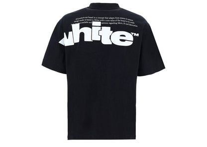 Off-White Shared Logo Cotton T-shirt Black