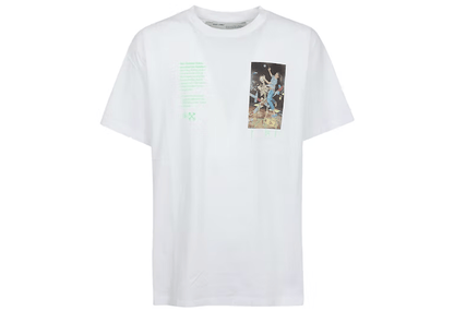 Off-White Slim Fit Pascal Painting T-shirt White/Multicolor