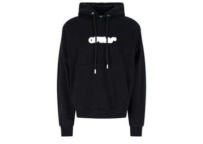 OFF-WHITE Spray Arrow Skate Hoodie Black White