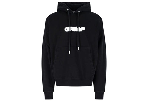 OFF-WHITE Spray Arrow Skate Hoodie Black White