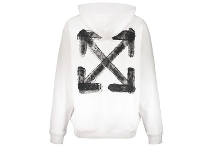 OFF-WHITE Spray Arrow Skate Hoodie White/Black