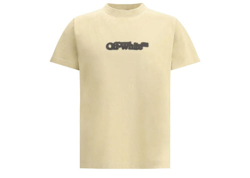 OFF-WHITE Spray Arrow Slim SS Tee Creme Brule