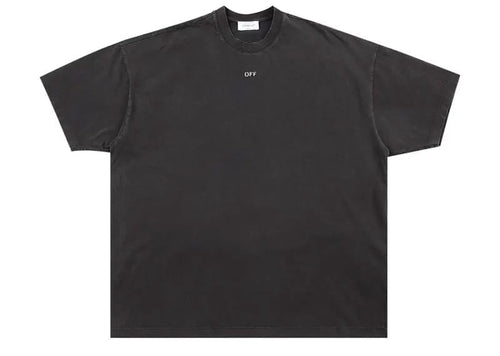 Off-White Stamp Mary Over Short-Sleeve Tee Black/White