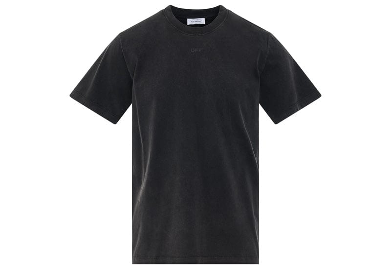 Off-White Super Moon Cotton T-Shirt Black