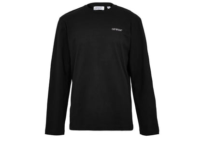 OFF-WHITE Vanish Arrow Skate Long Sleeve Tee Black/Chalk Pink