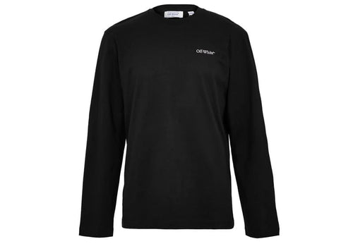 OFF-WHITE Vanish Arrow Skate Long Sleeve Tee Black/Chalk Pink