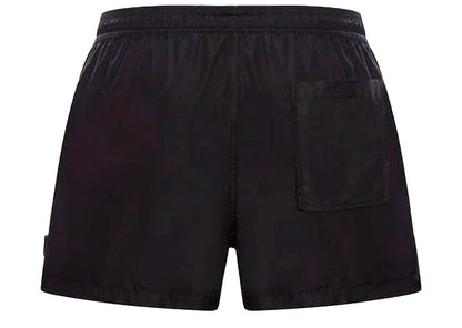 Off-White Vibe Arrow Swim Shorts Black/Aqua