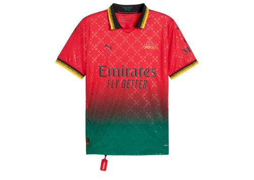 Off-White x Puma AC Milan Replica Jersey Red