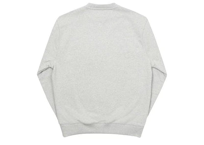 Palace Boss Man Crew Grey Marl
