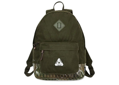 Palace X-Pac Cotton Canvas Backpack Olive