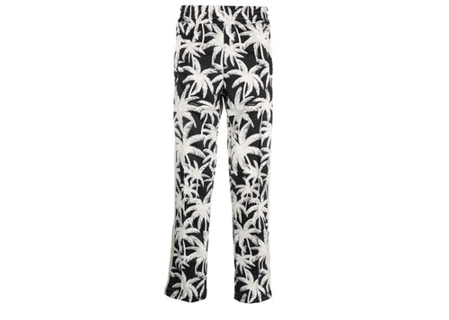 Palm Angels All Over Palms Trackpants White/Black