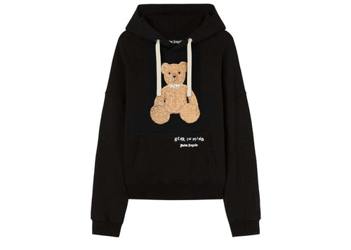 Palm Angels Bear In Mind Hoodie Black