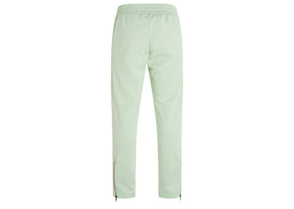 PALM ANGELS Classic Logo embroidered Track Pants In Mint/Off White