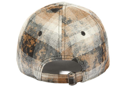 Palm Angels Curved Logo Check Cap