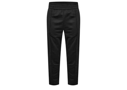 Palm Angels Curved Logo Track Pants Black