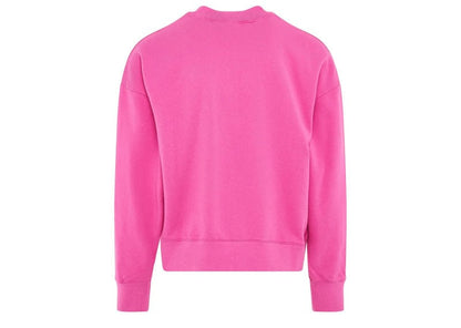 Palm Angels Embroidered Logo Crewneck Pink