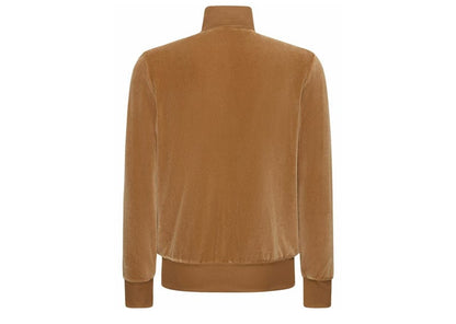 Palm Angels Logo-Print Track Jacket Sand Beige
