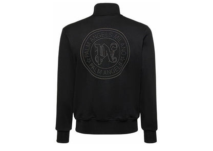 Palm Angels Milano Stud Track Jacket Black
