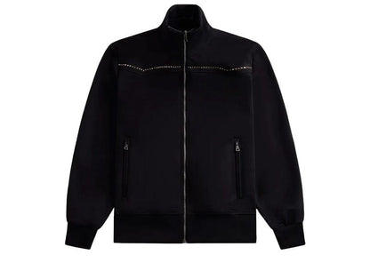 Palm Angels Monogram Stud Track Jacket Black/Silver