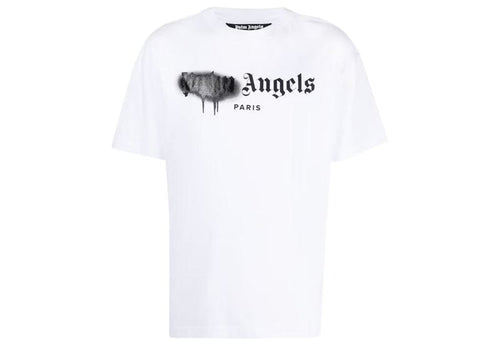 Palm Angels Paris Sprayed Logo T-shirt White