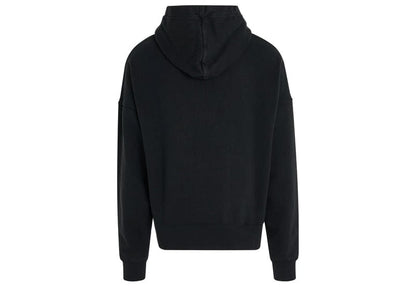 Palm Angels Seasonal Logo Print Hoodie Black/Green