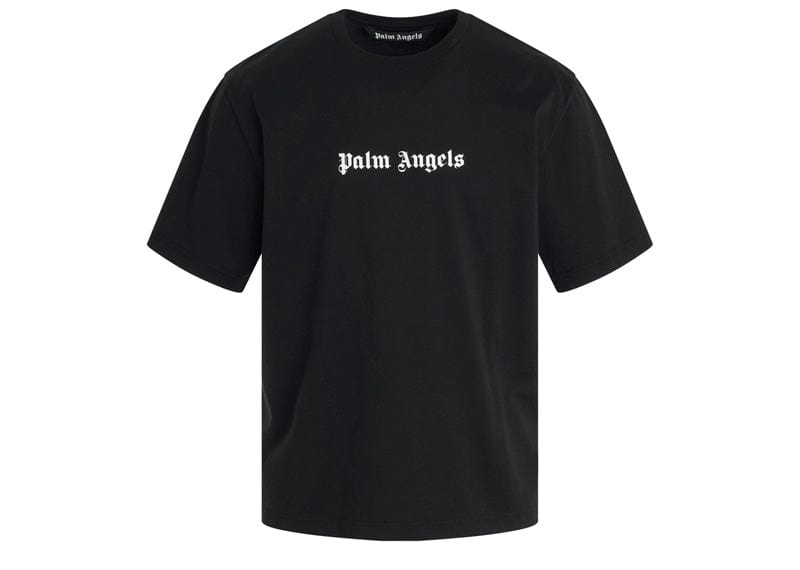 Palm Angels Slim Fit T-Shirt Black/White